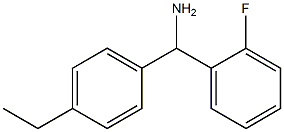 (4-ethylphenyl)(2-fluorophenyl)methanamine