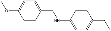 (4-ethylphenyl)(4-methoxyphenyl)methylamine 化学構造式