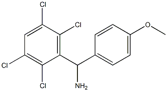 (4-methoxyphenyl)(2,3,5,6-tetrachlorophenyl)methanamine