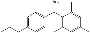 (4-propylphenyl)(2,4,6-trimethylphenyl)methanamine