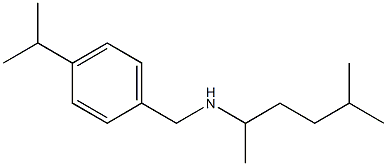  (5-methylhexan-2-yl)({[4-(propan-2-yl)phenyl]methyl})amine