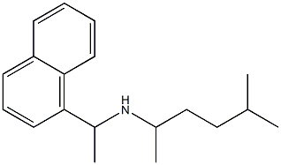 (5-methylhexan-2-yl)[1-(naphthalen-1-yl)ethyl]amine