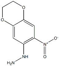 (7-nitro-2,3-dihydro-1,4-benzodioxin-6-yl)hydrazine 结构式