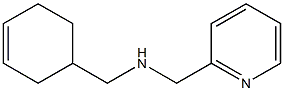(cyclohex-3-en-1-ylmethyl)(pyridin-2-ylmethyl)amine Struktur