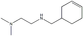 (cyclohex-3-en-1-ylmethyl)[2-(dimethylamino)ethyl]amine,,结构式