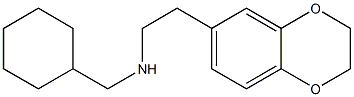  (cyclohexylmethyl)[2-(2,3-dihydro-1,4-benzodioxin-6-yl)ethyl]amine