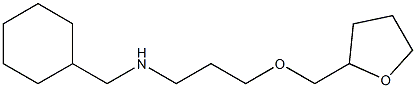 (cyclohexylmethyl)[3-(oxolan-2-ylmethoxy)propyl]amine Struktur