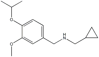 (cyclopropylmethyl)({[3-methoxy-4-(propan-2-yloxy)phenyl]methyl})amine