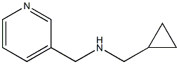 (cyclopropylmethyl)(pyridin-3-ylmethyl)amine,,结构式
