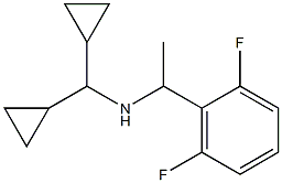 (dicyclopropylmethyl)[1-(2,6-difluorophenyl)ethyl]amine