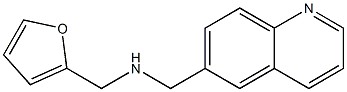 (furan-2-ylmethyl)(quinolin-6-ylmethyl)amine