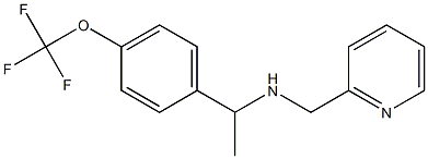 (pyridin-2-ylmethyl)({1-[4-(trifluoromethoxy)phenyl]ethyl})amine