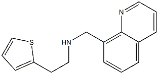 (quinolin-8-ylmethyl)[2-(thiophen-2-yl)ethyl]amine|