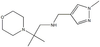  [(1-methyl-1H-pyrazol-4-yl)methyl][2-methyl-2-(morpholin-4-yl)propyl]amine