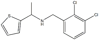 [(2,3-dichlorophenyl)methyl][1-(thiophen-2-yl)ethyl]amine Structure