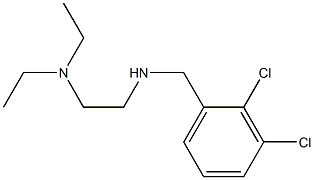 [(2,3-dichlorophenyl)methyl][2-(diethylamino)ethyl]amine Structure