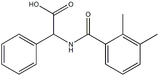 [(2,3-dimethylbenzoyl)amino](phenyl)acetic acid Structure