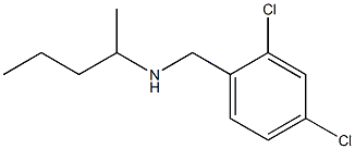 [(2,4-dichlorophenyl)methyl](pentan-2-yl)amine Structure