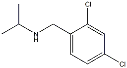 [(2,4-dichlorophenyl)methyl](propan-2-yl)amine Structure