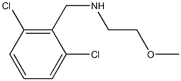 [(2,6-dichlorophenyl)methyl](2-methoxyethyl)amine 化学構造式
