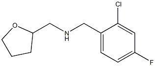 [(2-chloro-4-fluorophenyl)methyl](oxolan-2-ylmethyl)amine