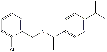 [(2-chlorophenyl)methyl]({1-[4-(propan-2-yl)phenyl]ethyl})amine