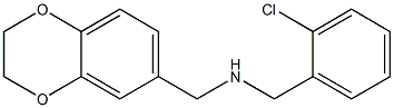 [(2-chlorophenyl)methyl](2,3-dihydro-1,4-benzodioxin-6-ylmethyl)amine|