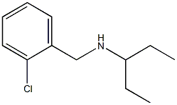 [(2-chlorophenyl)methyl](pentan-3-yl)amine Structure