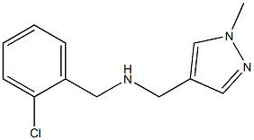  [(2-chlorophenyl)methyl][(1-methyl-1H-pyrazol-4-yl)methyl]amine