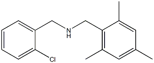 [(2-chlorophenyl)methyl][(2,4,6-trimethylphenyl)methyl]amine Struktur