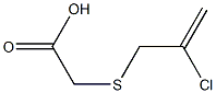 [(2-chloroprop-2-enyl)thio]acetic acid