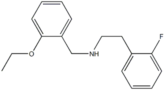 [(2-ethoxyphenyl)methyl][2-(2-fluorophenyl)ethyl]amine Structure