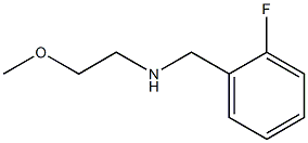[(2-fluorophenyl)methyl](2-methoxyethyl)amine