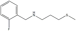 [(2-fluorophenyl)methyl][3-(methylsulfanyl)propyl]amine Struktur