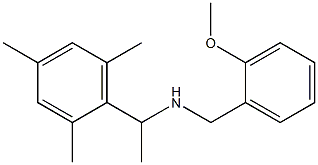 [(2-methoxyphenyl)methyl][1-(2,4,6-trimethylphenyl)ethyl]amine Structure