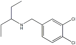 [(3,4-dichlorophenyl)methyl](pentan-3-yl)amine|