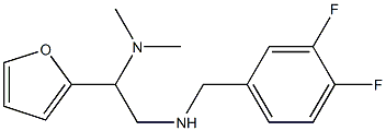 [(3,4-difluorophenyl)methyl][2-(dimethylamino)-2-(furan-2-yl)ethyl]amine