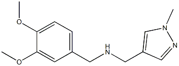 [(3,4-dimethoxyphenyl)methyl][(1-methyl-1H-pyrazol-4-yl)methyl]amine