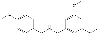 [(3,5-dimethoxyphenyl)methyl][(4-methoxyphenyl)methyl]amine