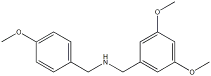  [(3,5-dimethoxyphenyl)methyl][(4-methoxyphenyl)methyl]amine