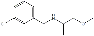 [(3-chlorophenyl)methyl](1-methoxypropan-2-yl)amine