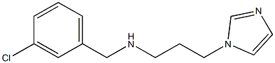 [(3-chlorophenyl)methyl][3-(1H-imidazol-1-yl)propyl]amine