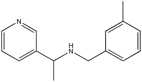  [(3-methylphenyl)methyl][1-(pyridin-3-yl)ethyl]amine