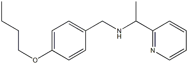 [(4-butoxyphenyl)methyl][1-(pyridin-2-yl)ethyl]amine