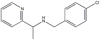  [(4-chlorophenyl)methyl][1-(pyridin-2-yl)ethyl]amine