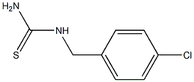 [(4-chlorophenyl)methyl]thiourea Structure