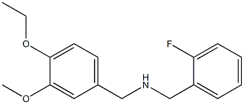 [(4-ethoxy-3-methoxyphenyl)methyl][(2-fluorophenyl)methyl]amine