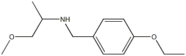 [(4-ethoxyphenyl)methyl](1-methoxypropan-2-yl)amine