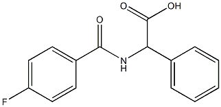  [(4-fluorobenzoyl)amino](phenyl)acetic acid