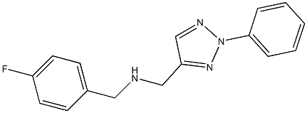 [(4-fluorophenyl)methyl][(2-phenyl-2H-1,2,3-triazol-4-yl)methyl]amine